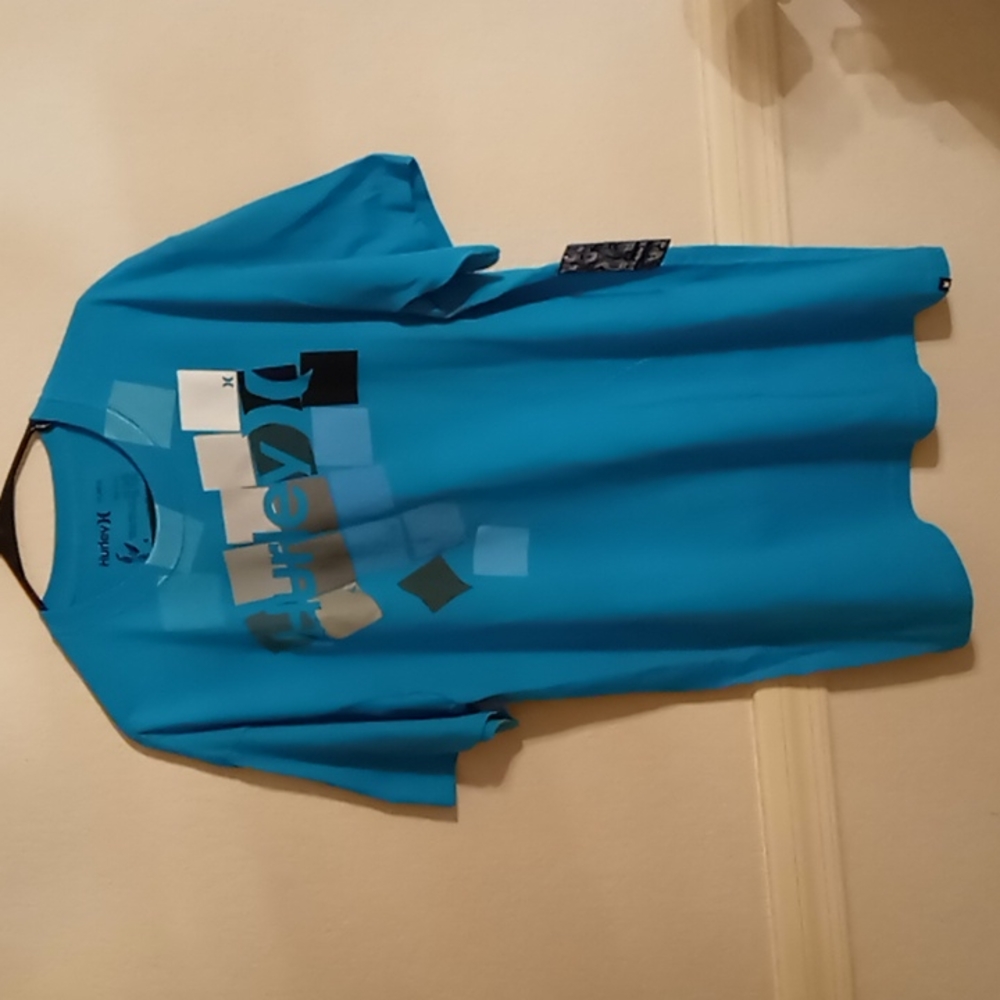 HURLEY BNWT TURQUOISE KING OF THE ROAD MENS TEE SZ XL
